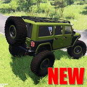 New Jeep mountain offroad icon