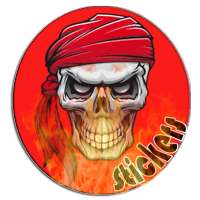 Skull Stickers For WhatsApp on 9Apps