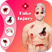 Fake Injury Photo Editor icon
