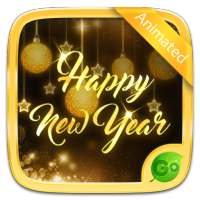 Happy New Year 2019 GO Keyboard Animated Theme on 9Apps