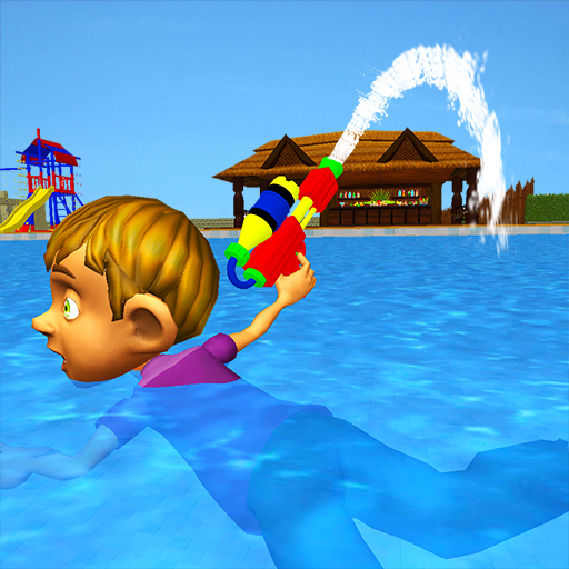 New Water Shooting Game 2021: Nurf Battle Arena 3D icon