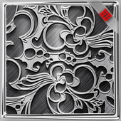 Chrome Metal Wallpaper icon