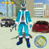 Super Santa  Rope Hero Gangster crime City icon