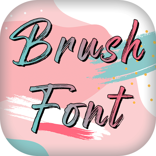 Brush Fonts Style icon