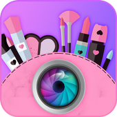 Makeup camera أيقونة