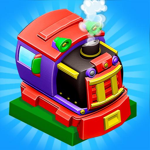 Train Matching Station Merge icon