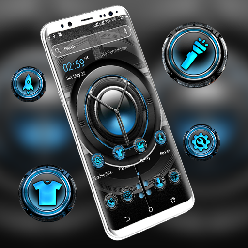 Techno Vault Launcher Theme icon