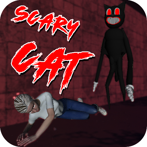 Scary Cartoon Killer Cat Horror icon
