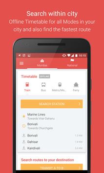 Train Bus Metro Timetable screenshot 1