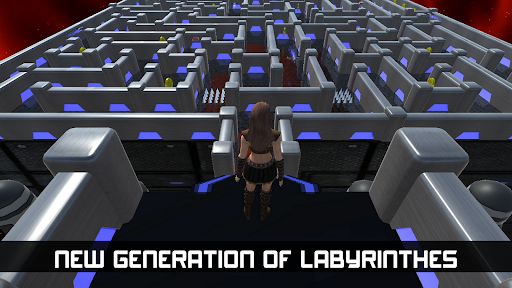 Maze 3D in space screenshot 1