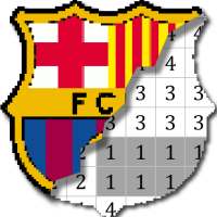 Football Logo Color by Number - Soccer Pixel Art on 9Apps
