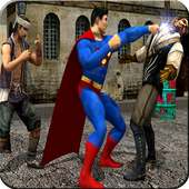 Superhero Man Crime Fighter