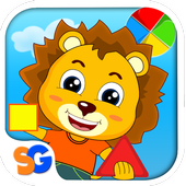 Shapes Colors Size - Interactive Games for Kids icon