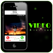 Video Ringtone -Incoming Call Video Ringtone Maker icon