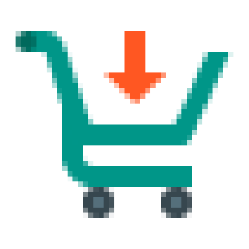 Lista de compras simples icon