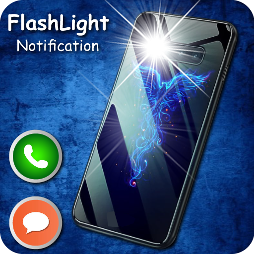 Flash on Call and Sms:Flash Alert all Notification icon