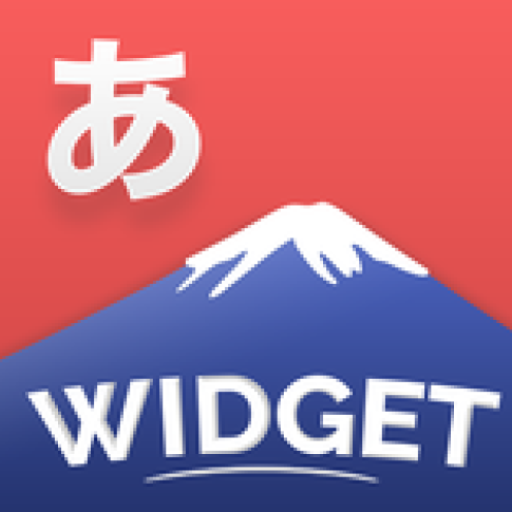 Langwid - Learn Japanese widget icon