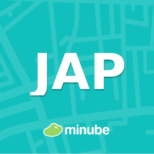 Japan Travel Guide in English with map icon