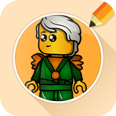 Draw Drawings Ninja Go Lego Figures icon