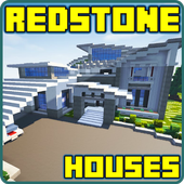 Redstone House Map for Minecraft PE icon