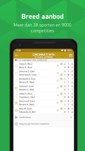 FlashScore - sportuitslagen screenshot 3