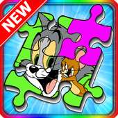 Tom vs Jerry Battle Jigsaw icon