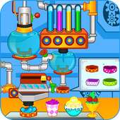 Ice cream and candy factory