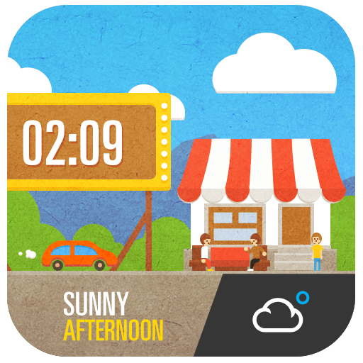 Cute Cartoon Widget icon