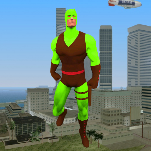 Superhero Rope Hero Rescue icon