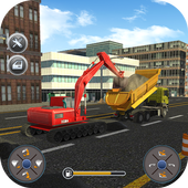 Build Construction Sim 2019 - Excavator Pro icon