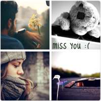 Miss You Photo Frames on 9Apps