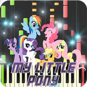 Piano My Little Pony Games Tiles icon