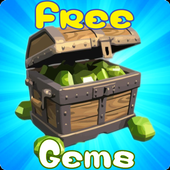 Hack Free Gems for coc App 99% New (Prank) icon