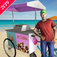 City Ice Cream Delivery Boy