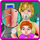 Crazy Baby Surgery Simulator icon