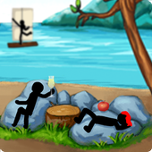 Stickman Holiday Death icon