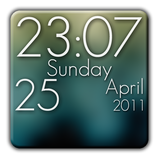 Super Clock Wallpaper Free icon