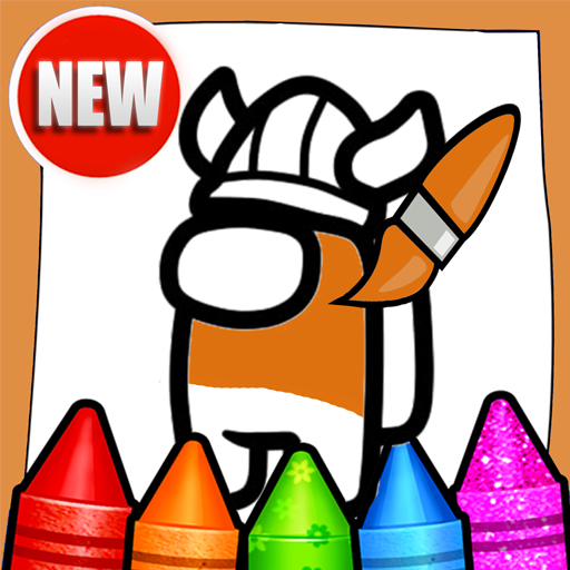 Coloring Among Us 2021 icon
