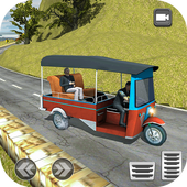 Tuk Tuk Driving Simulator - Hill Racing 3D icon