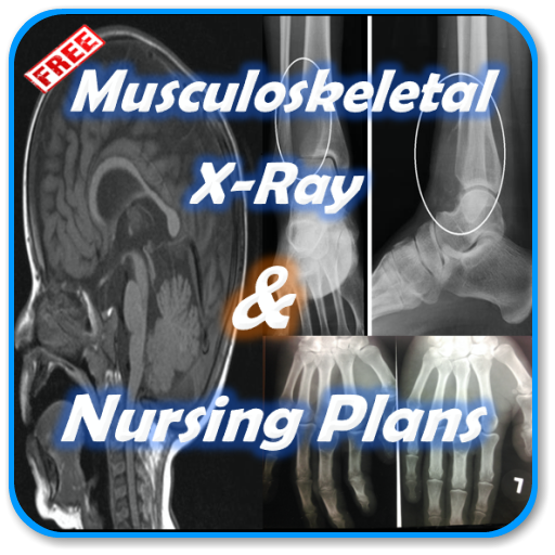 Musculoskeletal x-Ray and Nursing icon