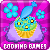 Pancy Cupcakes Cooking Games icon