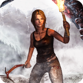 Superhero Lara Fighting - Survival Croft Mission icon