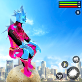 Snow Storm Crime Hero 2020: Ice Hero Gangster City icon