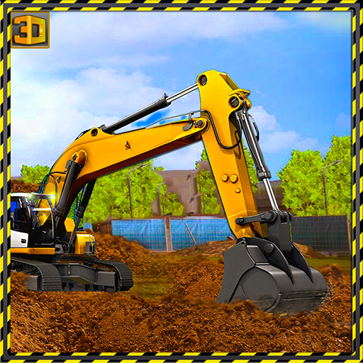 Heavy Excavator Simulator 2018: Road Construction icon