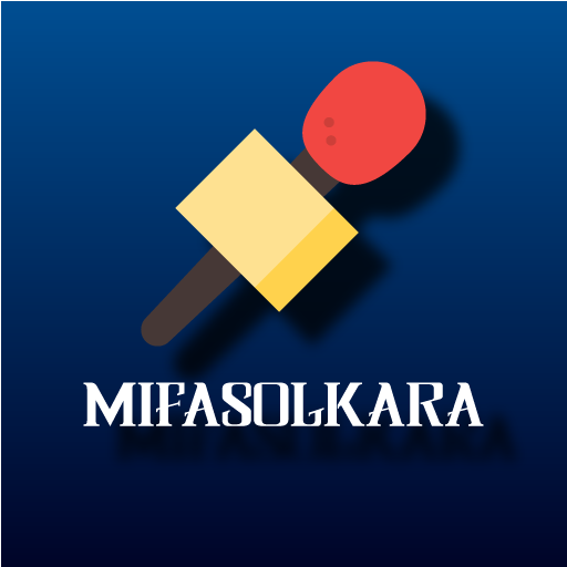 MIFASOLKARA Record live sound and sing karaoke icon