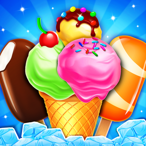 Ice-Cream Cone Popsicle Mania:Dessert Cooking Game icon