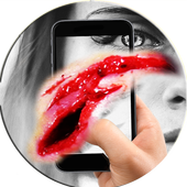 Scars In The Photo Face Prank icon