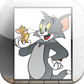 How To Draw Tom Jerry icon