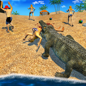 Crocodile Attack 2017 Wild Sim icon