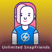 Unlimited friends for Snapchat, SnapFriends icon
